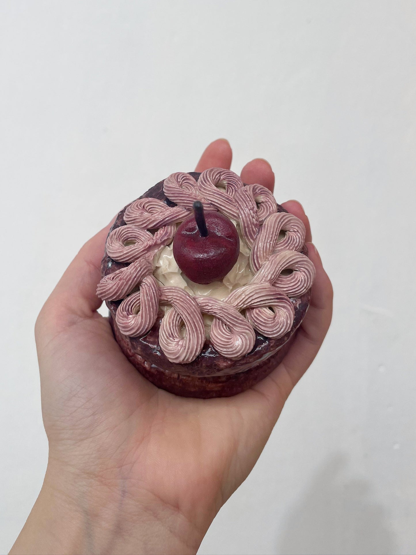 Ceramic Cherry cake
