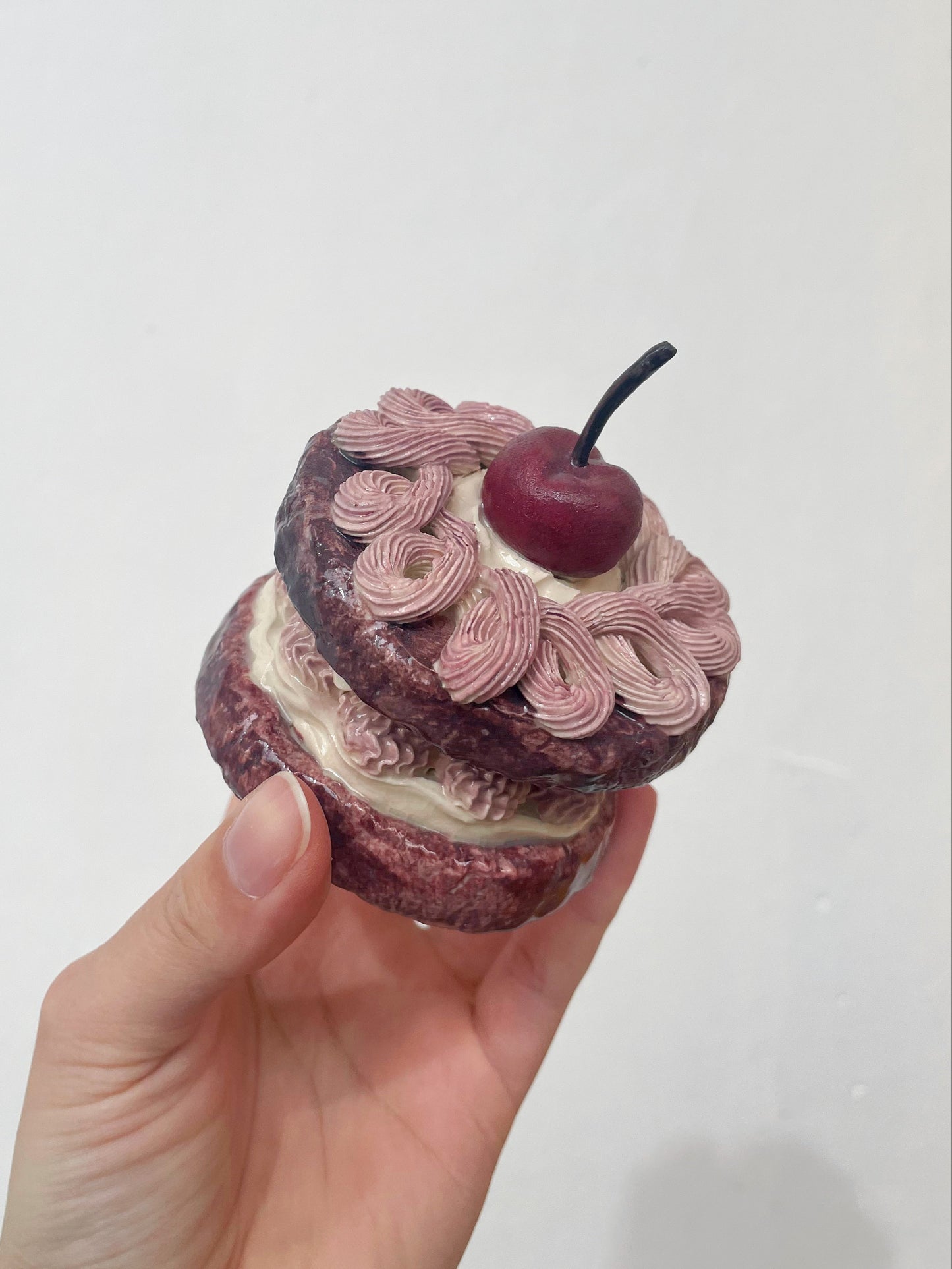 Ceramic Cherry cake