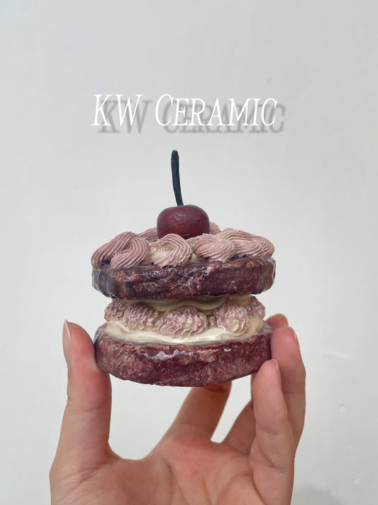 Ceramic Cherry cake