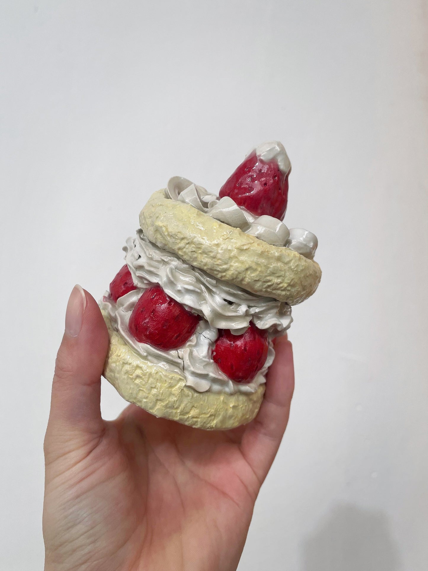Ceramic Strawberry cake