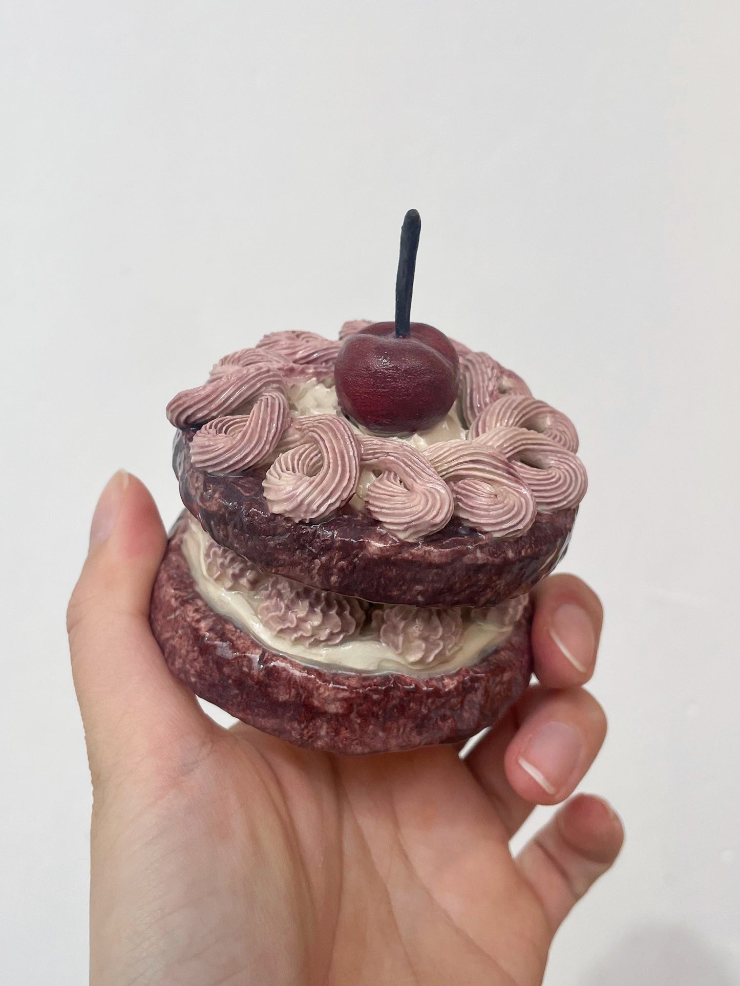 Ceramic Cherry cake