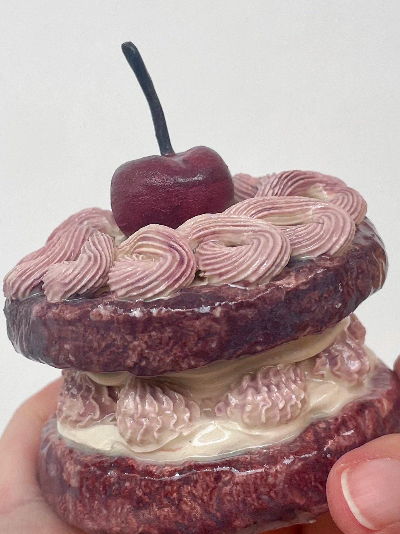 Ceramic Cherry cake