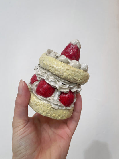 Ceramic Strawberry cake