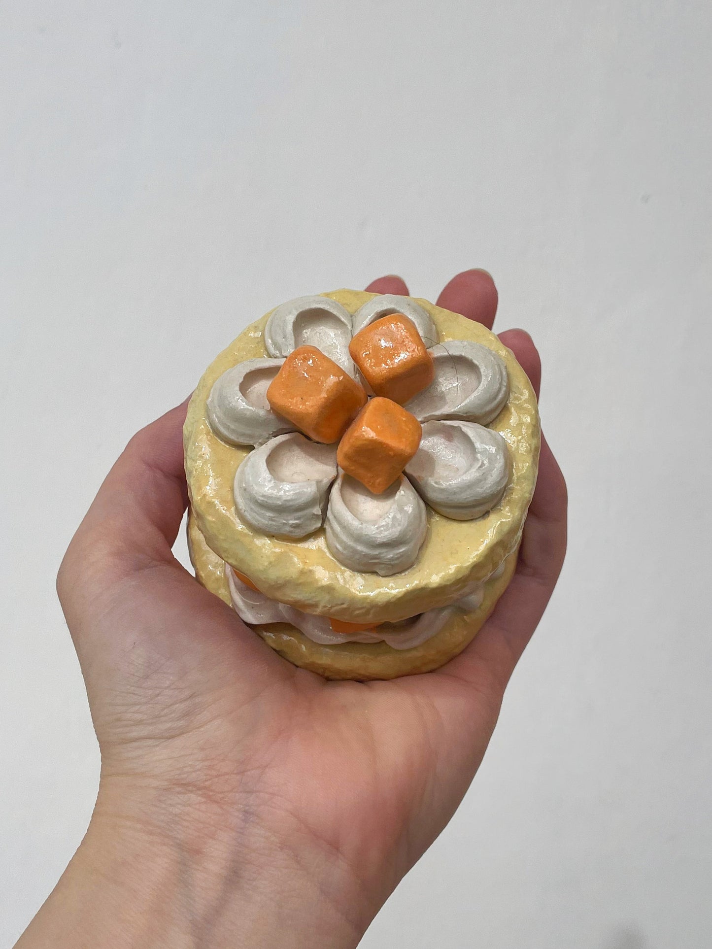 Ceramic Mango cake
