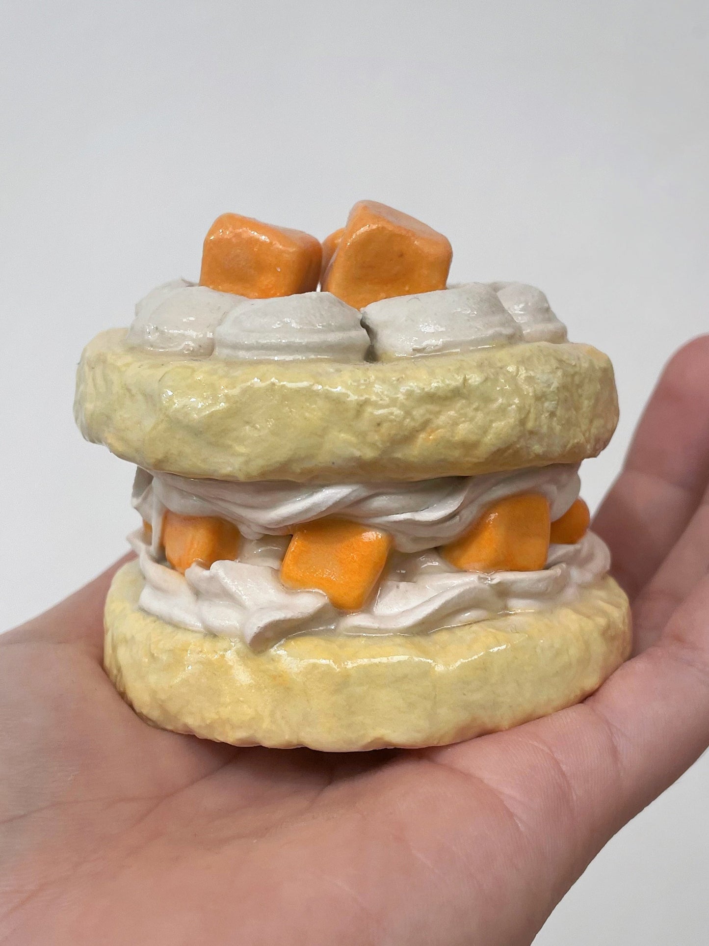Ceramic Mango cake