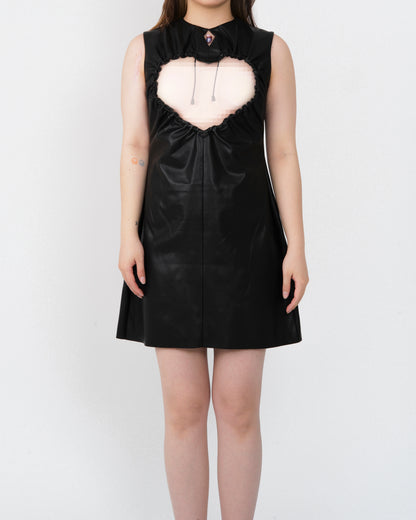 Heartless Leather Dress