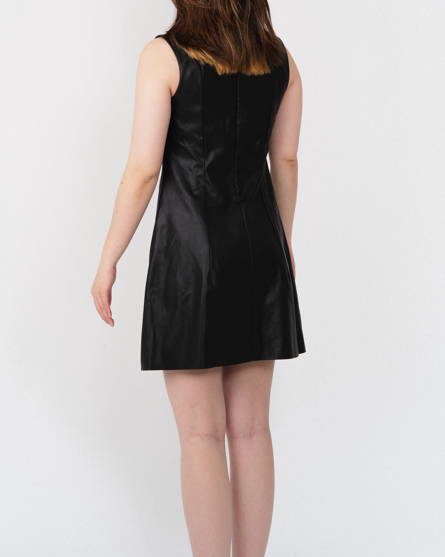 Heartless Leather Dress